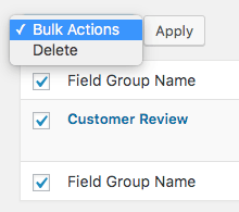 Comment Rating Field Pro Plugin: Bulk Delete