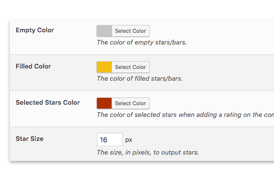 Comment Rating Field Pro: Retina Ready