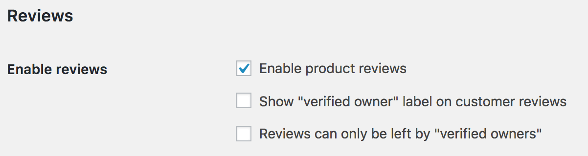 Comment Rating Field Pro: WooCommerce: Enable Product Reviews