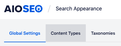 Page Generator Pro: Generate: SEO: AIOSEO: Content Types Tab