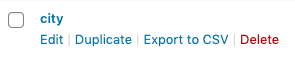 Page Generator Pro: Keywords: Export CSV