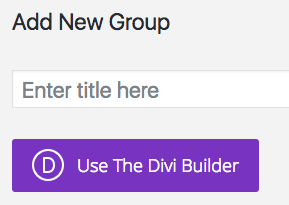 Page Generator Pro: Page Builders: Divi Theme