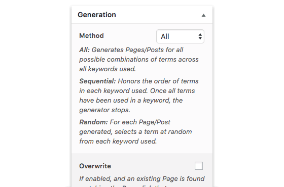 Page Generator Pro: poderosa geração de conteúdo