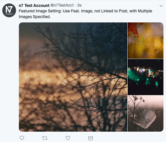 WordPress to Buffer Pro: Featured Image, not Linked to Post: Multiple Images on Twitter