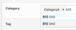 WordPress to SocialPilot Pro: Bulk Publish: Taxonomy Term: Search