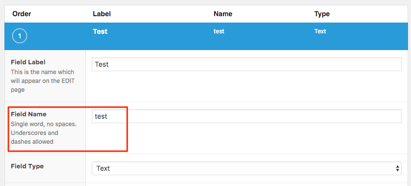 WordPress to Hootsuite Pro: Custom Fields: ACF Field Configuration