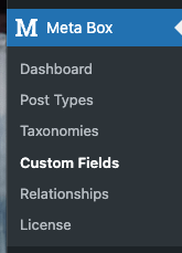 Page Generator Pro Metabox.io: Menu