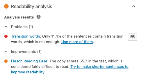 Page Generator Pro: Tutorial: Readability Analysis