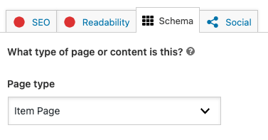 Page Generator Pro: Schema: Yoast SEO: Select Schema