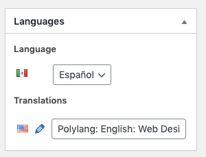 Page Generator Pro: Polylang: Generated Content: Spanish Translations