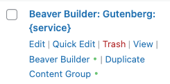 Page Generator Pro: Beaver Builder: Edit Title