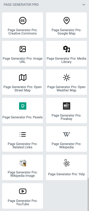Page Generator Pro: Elementor: Dynamic Elements