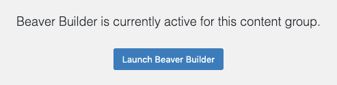 Page Generator Pro: Generate: Content: Beaver Builder: Launch Button