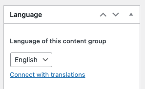Page Generator Pro: Generate Content: WPML: Connect Translations Link