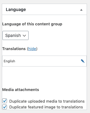 Page Generator Pro: Generate: Multilingual Content: WPML: Content Groups: Connected Translation
