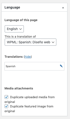 Page Generator Pro: Generate: Multilingual Content: WPML: Content Groups: English Language