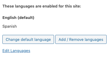 Page Generator Pro: Generate: Multilingual Content: WPML: Languages: Add/Remove