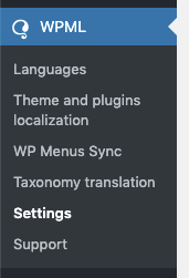 Page Generator Pro: Generate: Multilingual Content: WPML: Settings: Menu