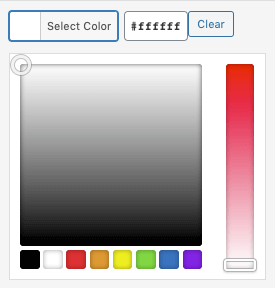 WordPress to Hootsuite Pro: Text to Image Settings: Color Picker