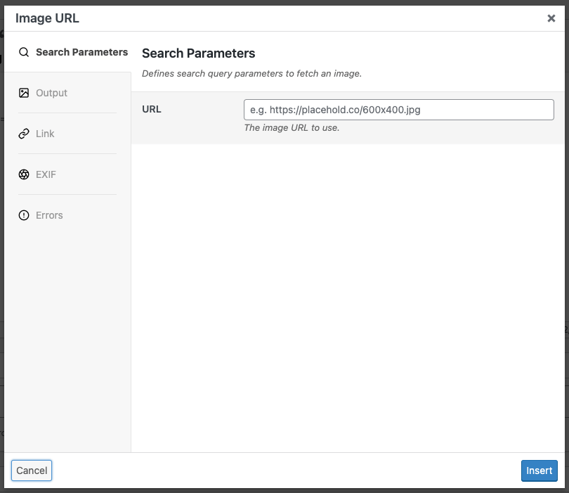 Page Generator Pro: Dynamic Elements: Remote Image: Search Parameters