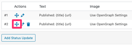 WordPress to Buffer Pro: Move Status