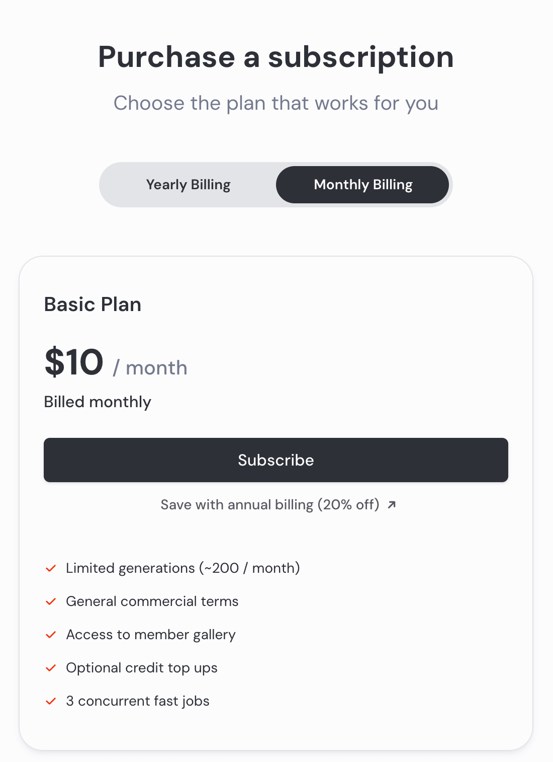 Page Generator Pro: Midjourney: Pricing