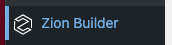 Page Generator Pro: Generate: Page Builders: Zion Builder: Menu