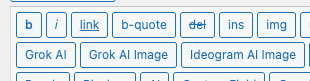 Page Generator Pro: Dynamic Elements: Grok AI Image: Text Editor Button