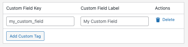 WordPress to Buffer Pro: Custom Tags: ACF: Add