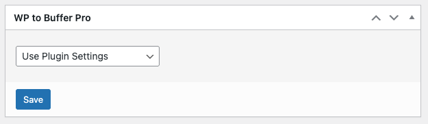 WordPress to Buffer Pro: Status Editor: Custom Field Conditions