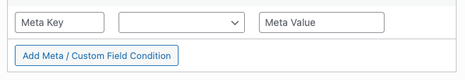 WordPress to Buffer Pro: Status Editor: Custom Field Conditions