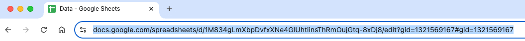 Page Generator Pro: Keywords: Google Sheet: URL